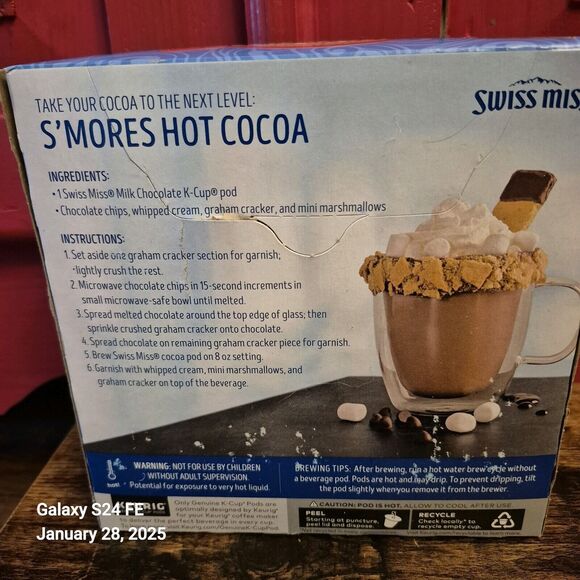 Swiss Miss Milk Chocolate Hot Cocoa Keurig Single-Serve K Cup Pods, 28 Count - Picture 2 of 2